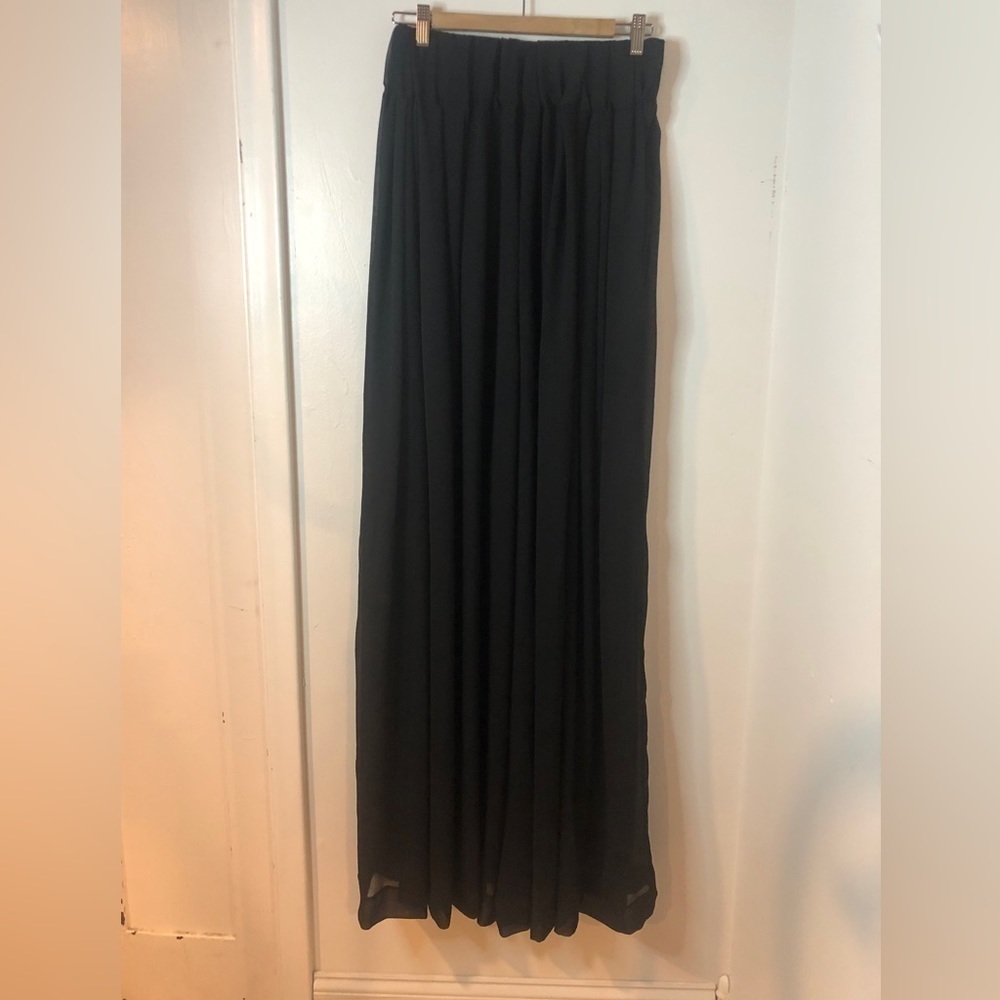 Handmade sheer extra wide pants size S